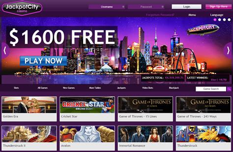 play now at jackpotcity online casino and get 1600 free